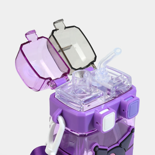 Double-Drinking Straw Cup/Water Bottle | 520ml