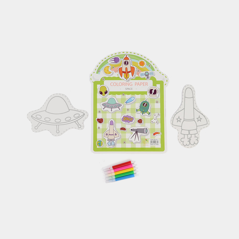 Coloring Card Set