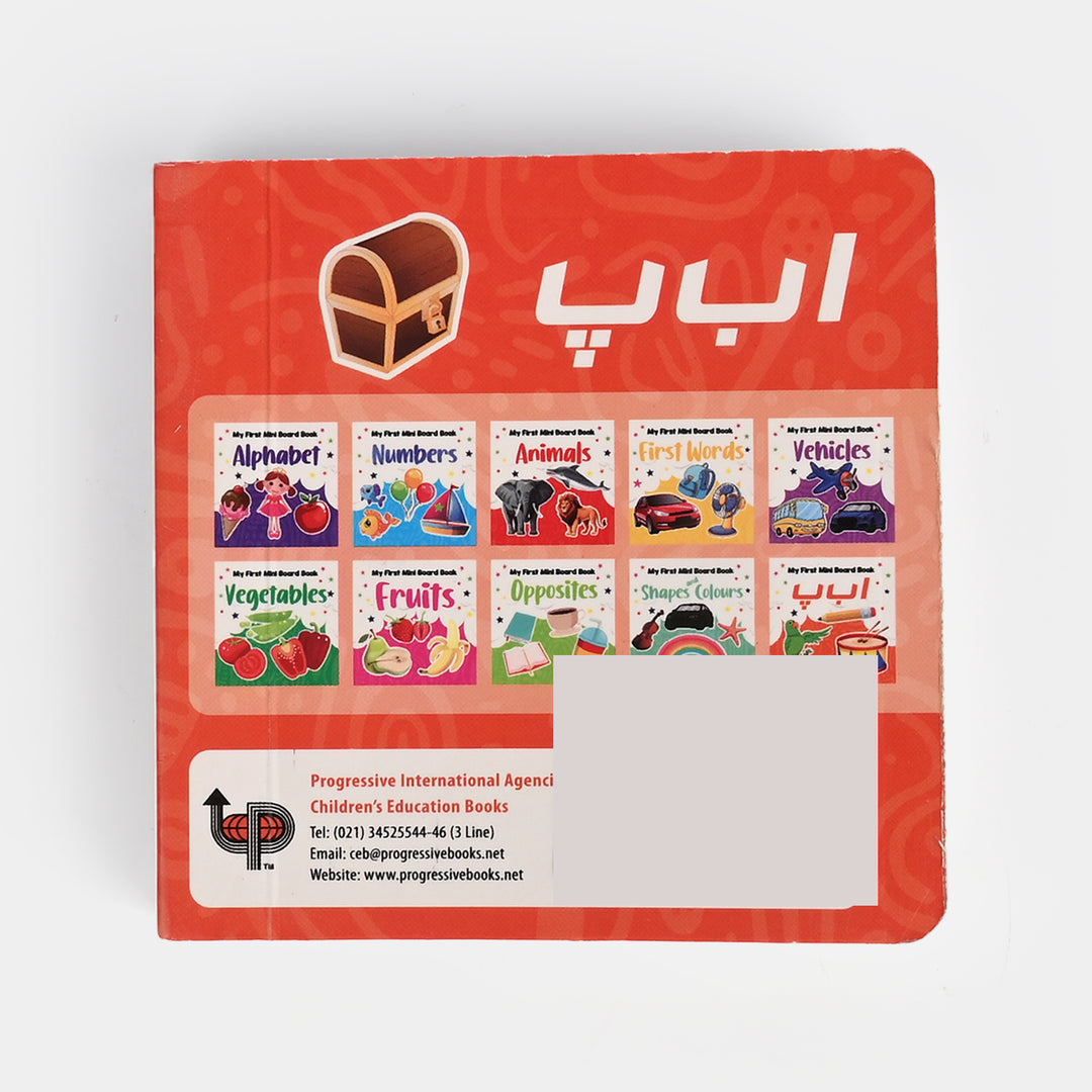 Mini Board Book Alif Bey Pey