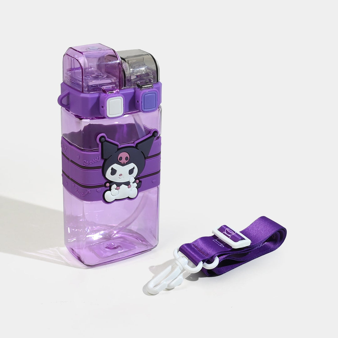 Double-Drinking Straw Cup/Water Bottle | 520ml