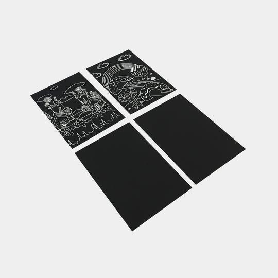 Magic Scratch Cards Art Set
