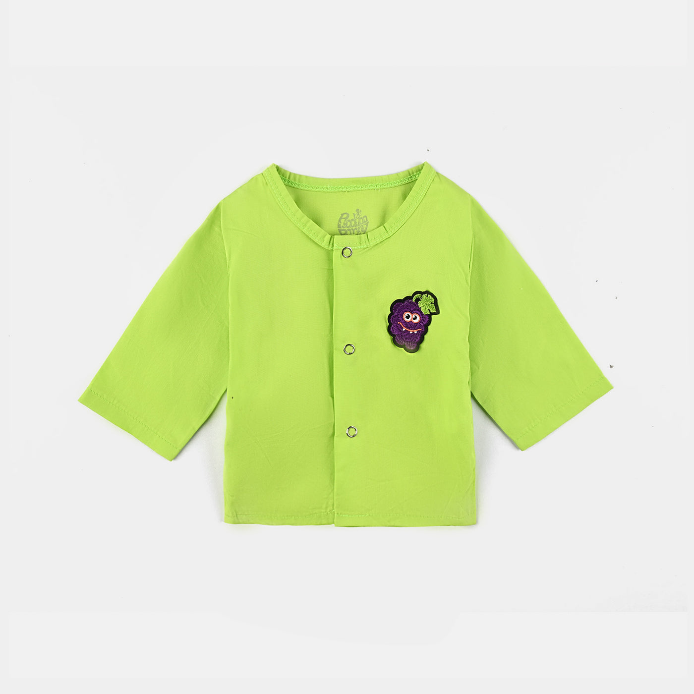 Infant Cotton Vest - LT Green