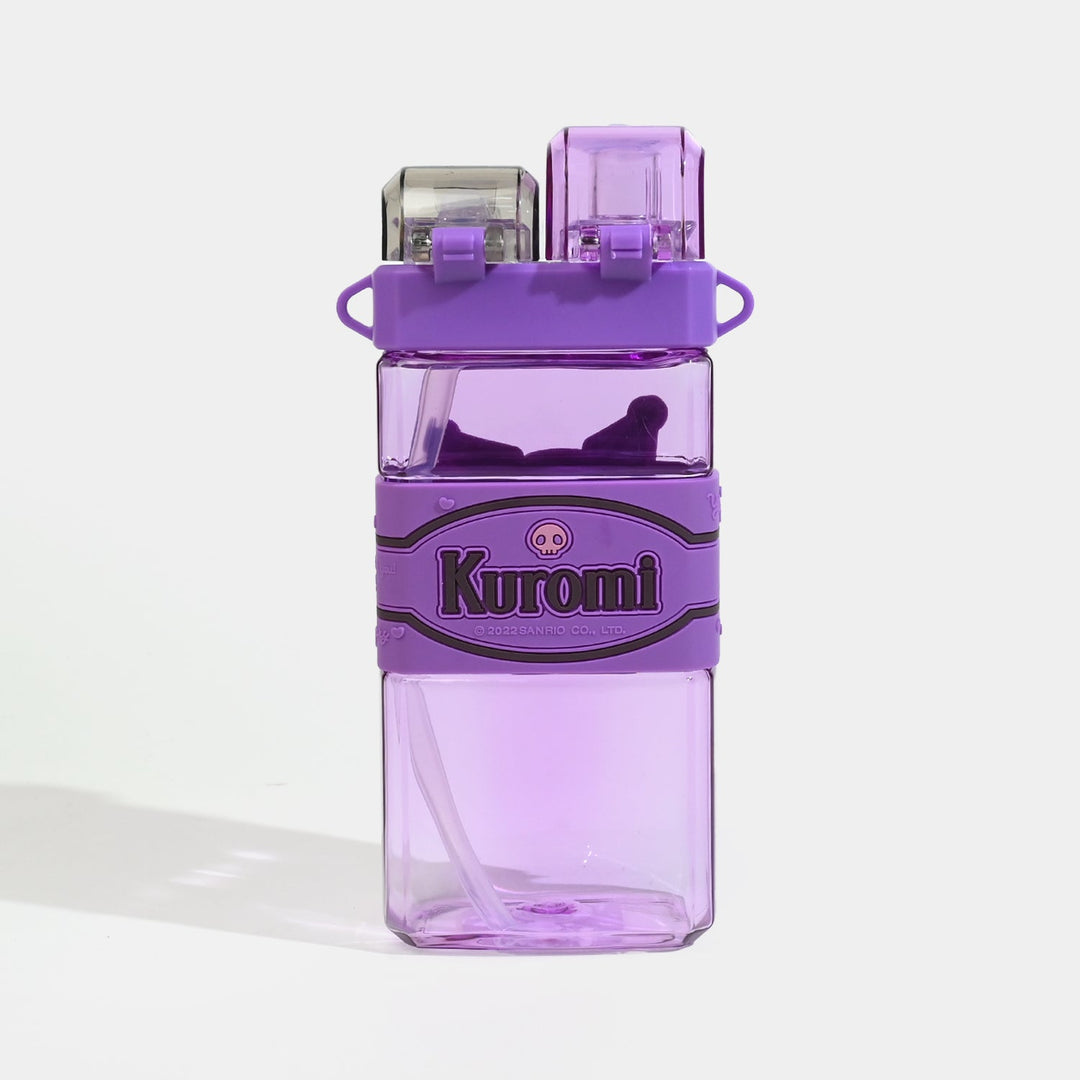 Double-Drinking Straw Cup/Water Bottle | 520ml