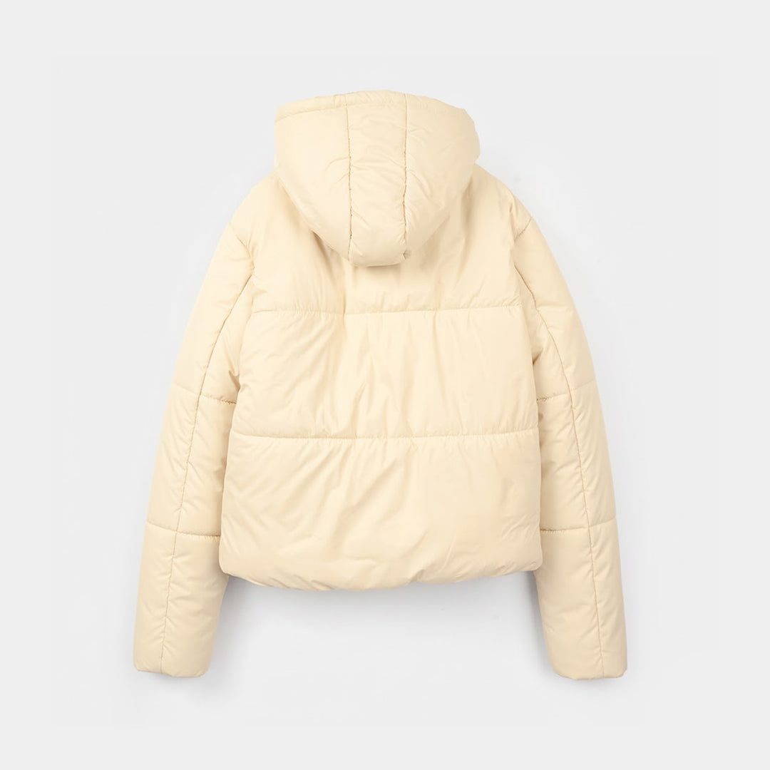 Teens Girls Puffer Jacket Horizon-Antique.White