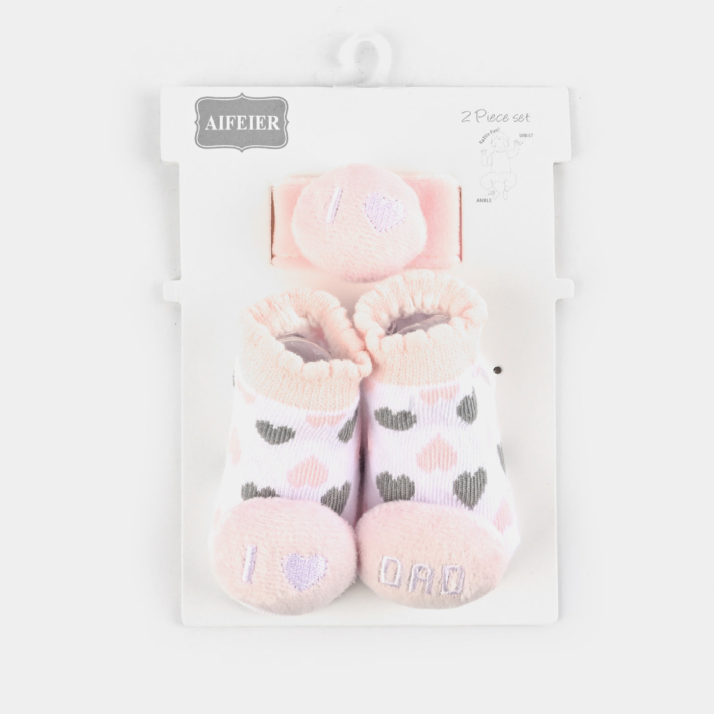 Baby Socks With Wrist Band | 0-9M