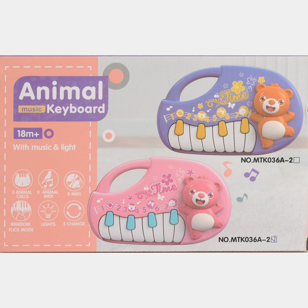 Animal Music Keyboard – Educational Musical Toy Piano for Kids