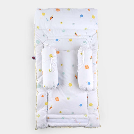 Baby Pillow Set with Soft Carry Sheet