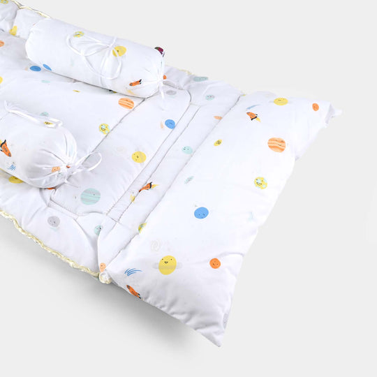 Baby Pillow Set with Soft Carry Sheet