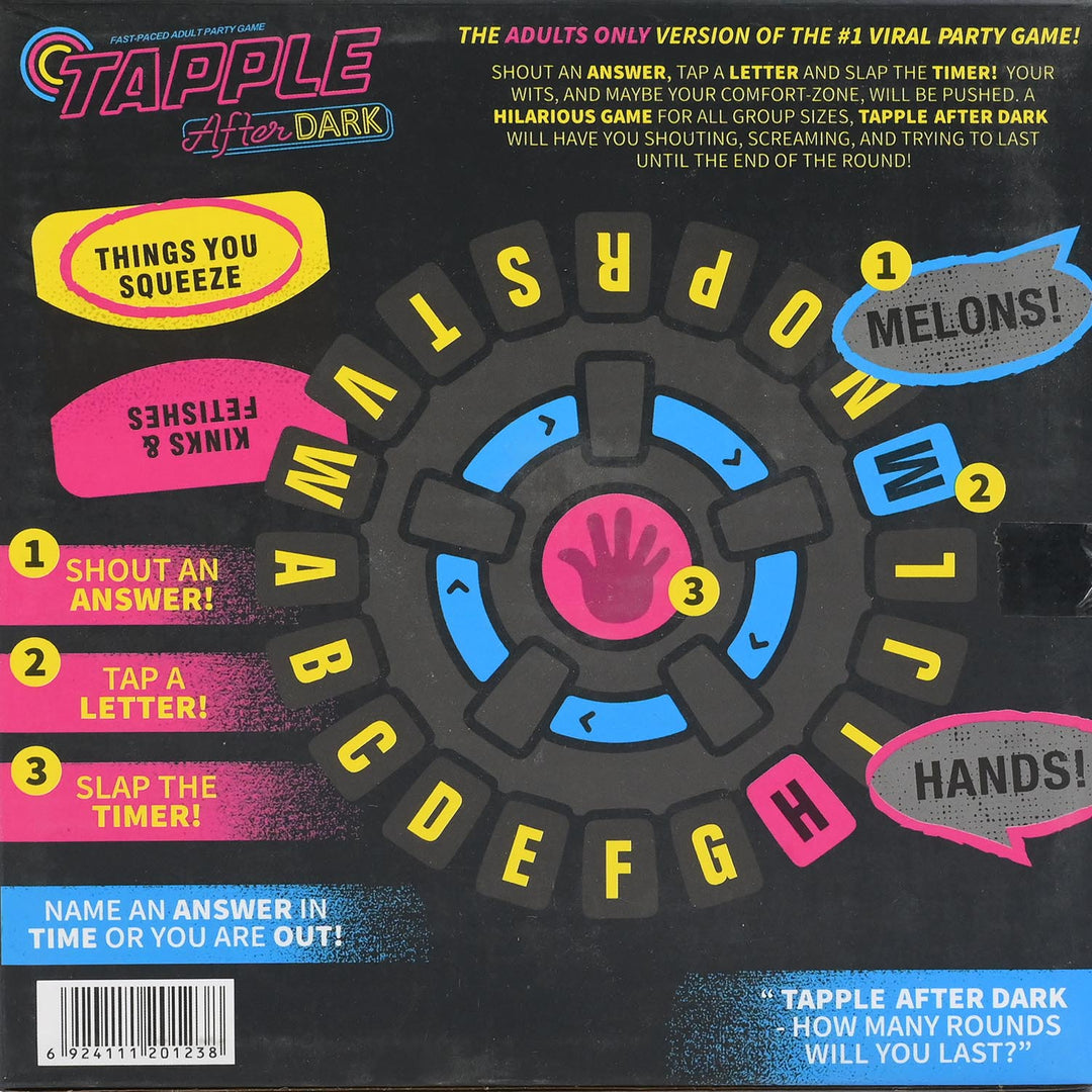 Tapple Word Board Game Fast-Paced