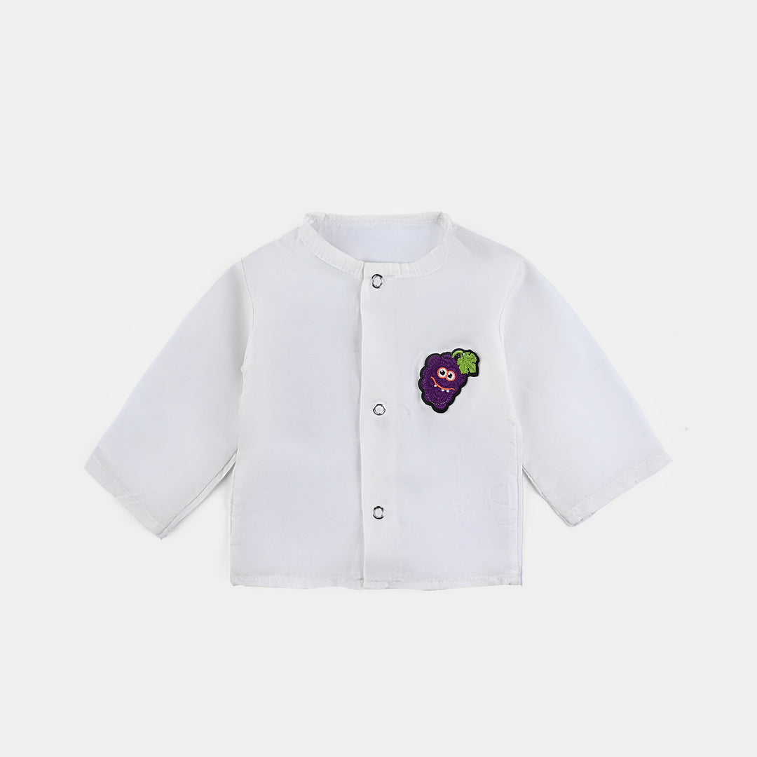 Infant Unisex Vest White