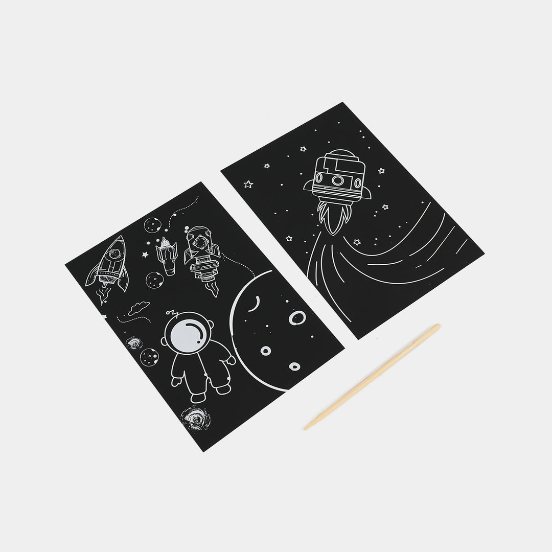 Magic Scratch Cards Art Set