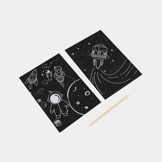 Magic Scratch Cards Art Set