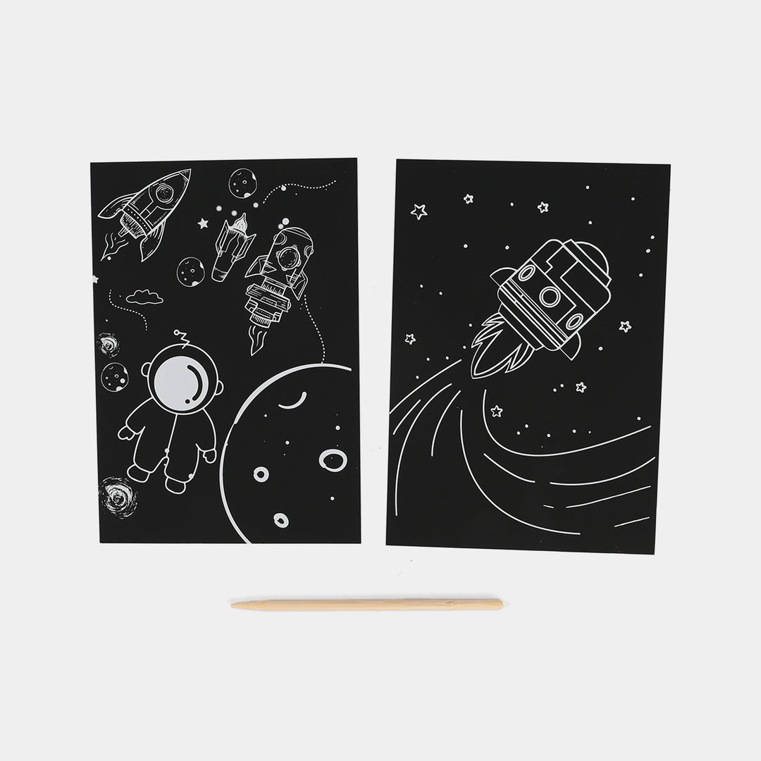 Magic Scratch Cards Art Set