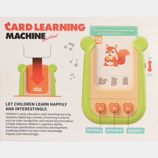 Educational Card Learning Machine