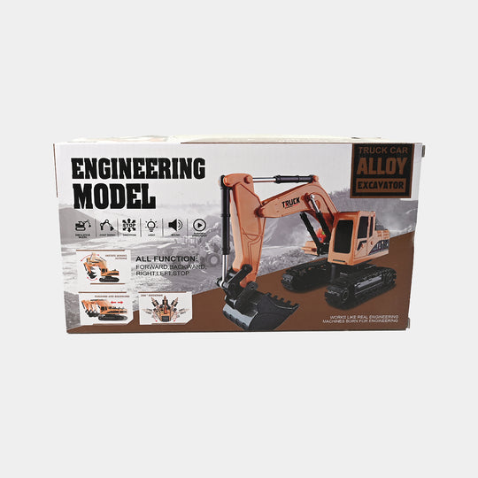 Remote Control Engineering Excavator Truck For Kids