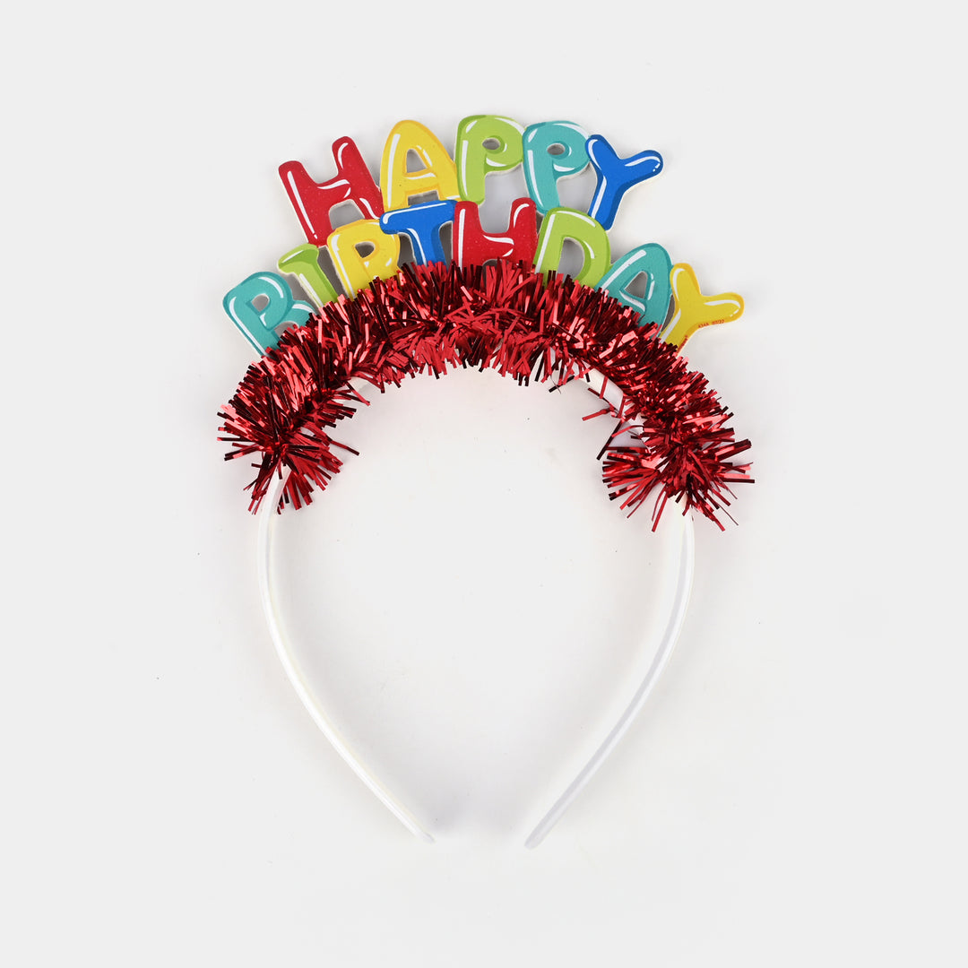 Fancy Kids Hair Band - Happy Birthday