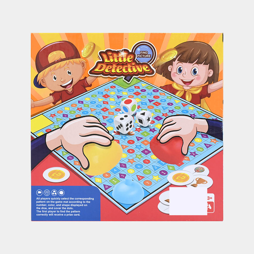 Little Detective Find Picture Board Game