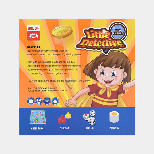 Little Detective Find Picture Board Game