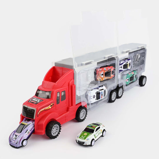 Storage Truck With 6PCs Car