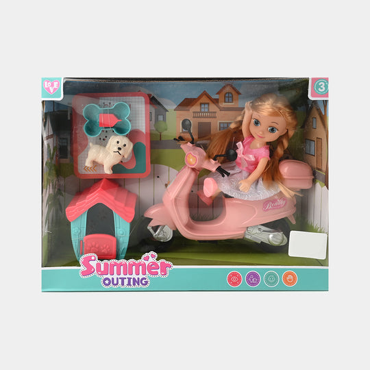 Cute Doll Theme House Playset