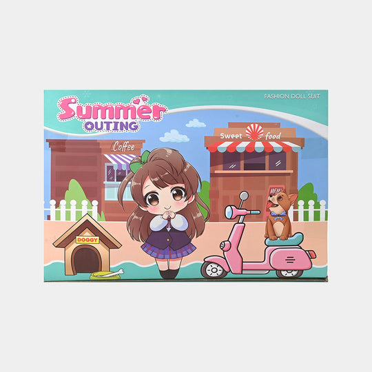 Cute Doll Theme House Playset