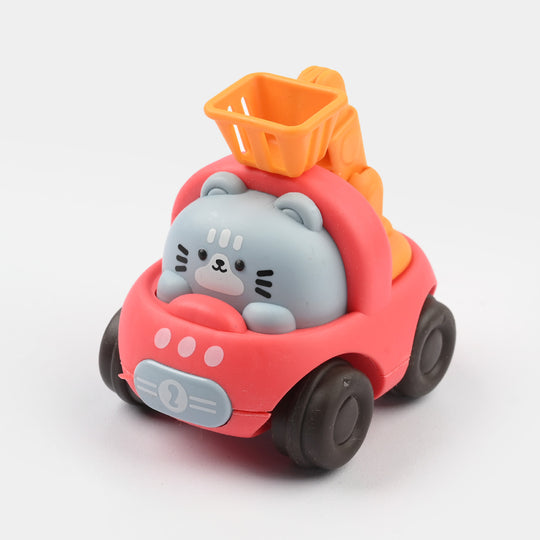 Friction Cute Car Toy For Kids