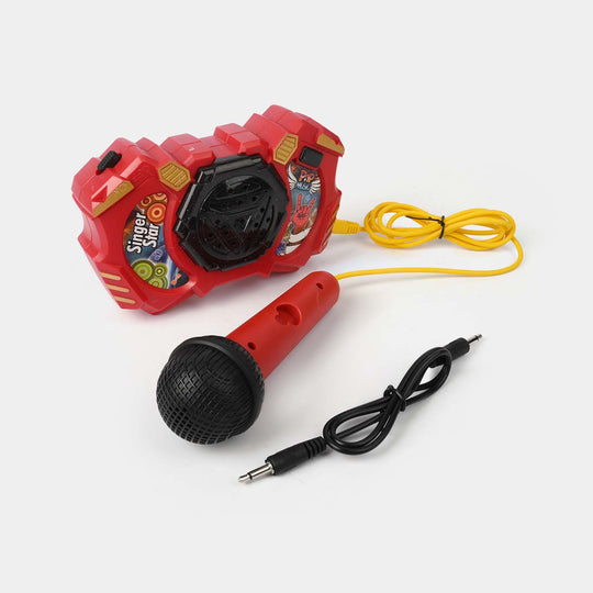 MP3 Player Toy With Microphone & Light, Music
