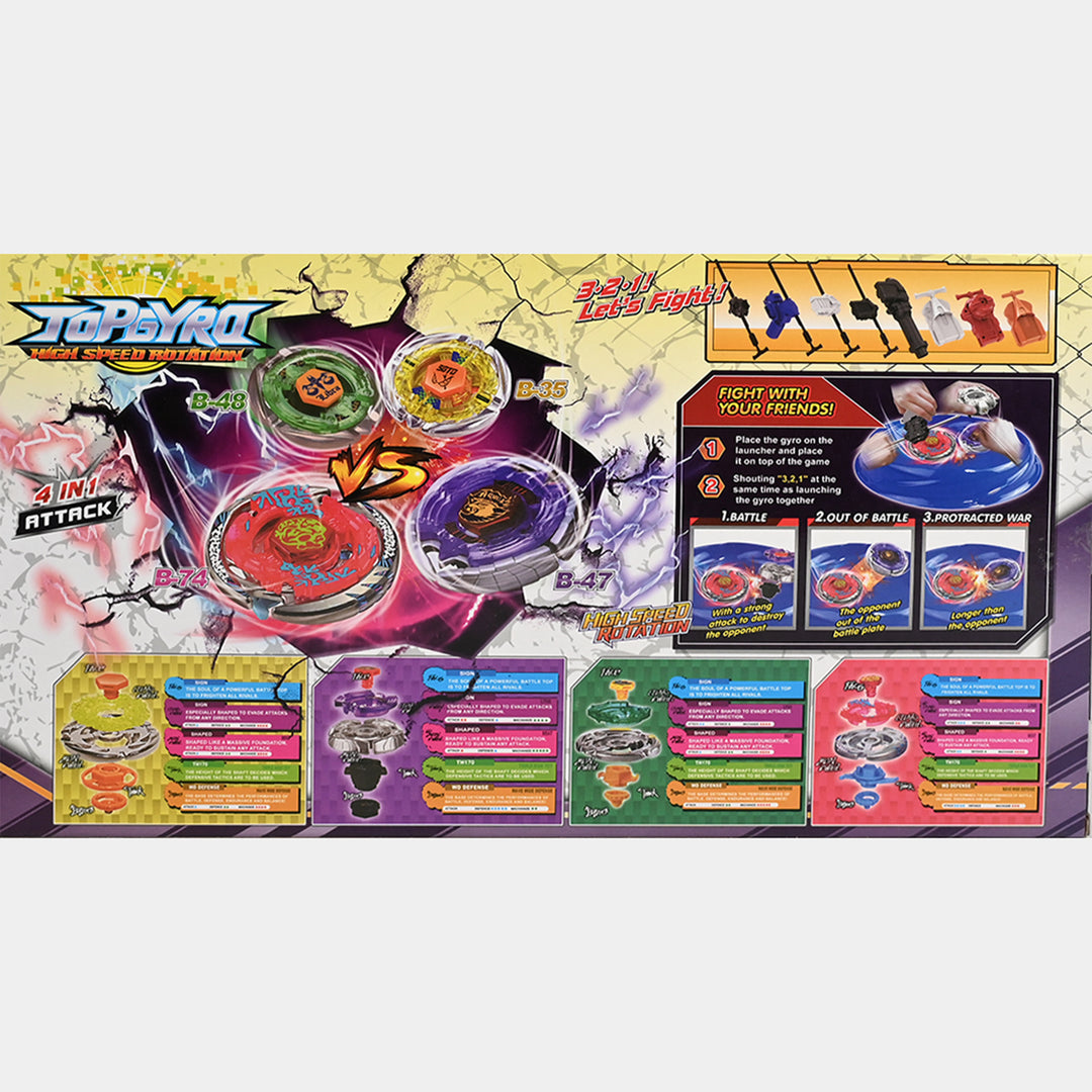 Spinning Top With Stadium Play Set For Kids
