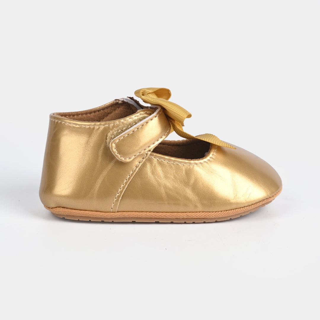 Infant Girls Shoes E66-Golden