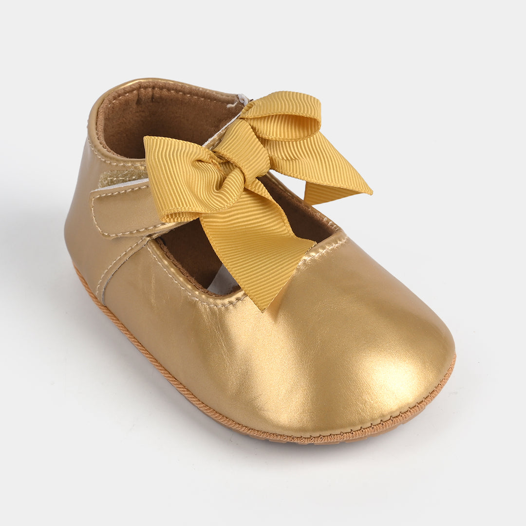 Infant Girls Shoes E66-Golden