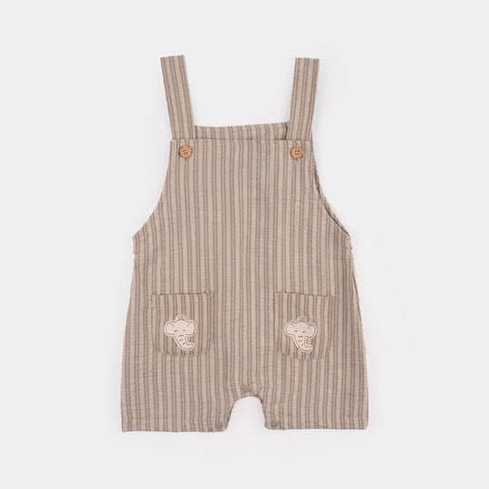 Infant Boys Jersey/Terry 2Pc Suit 287-011 E-C-BEIGE