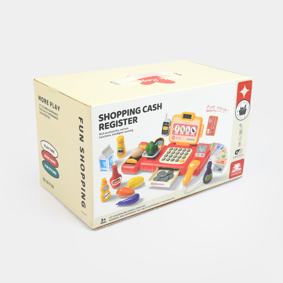 Shopping Cash Register Pretend Play Set