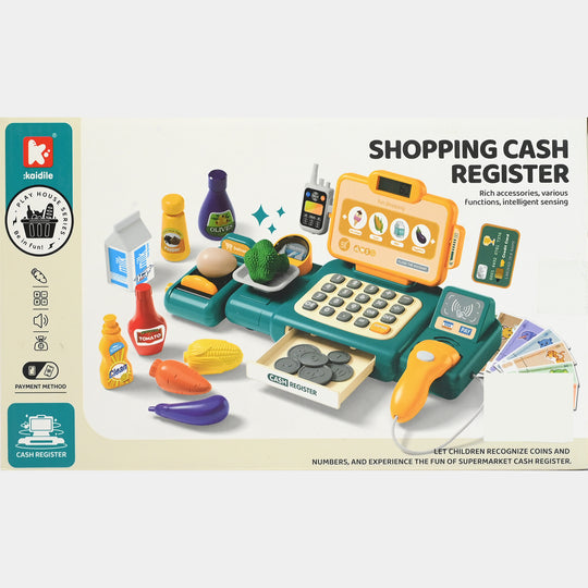Shopping Cash Register Pretend Play Set