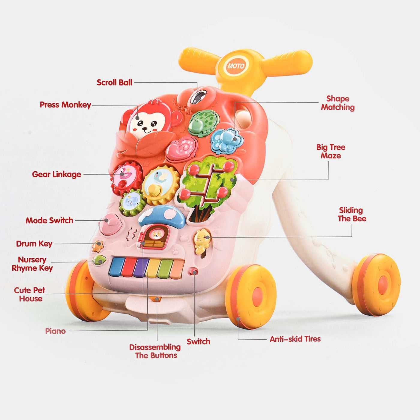 Baby Musical Walker 2 IN 1