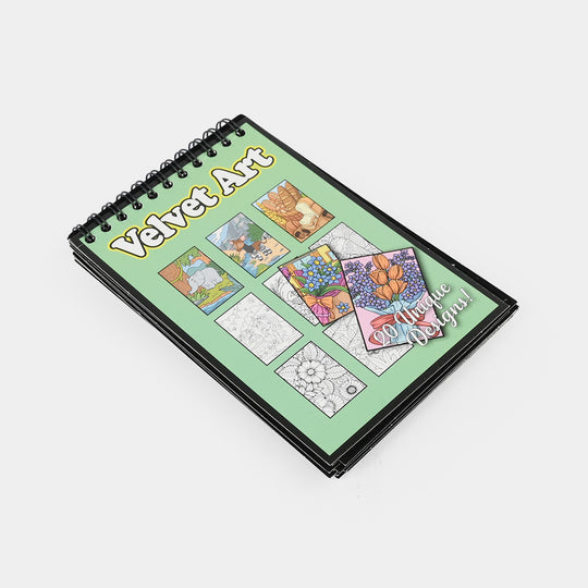 Velvet Art Coloring Book