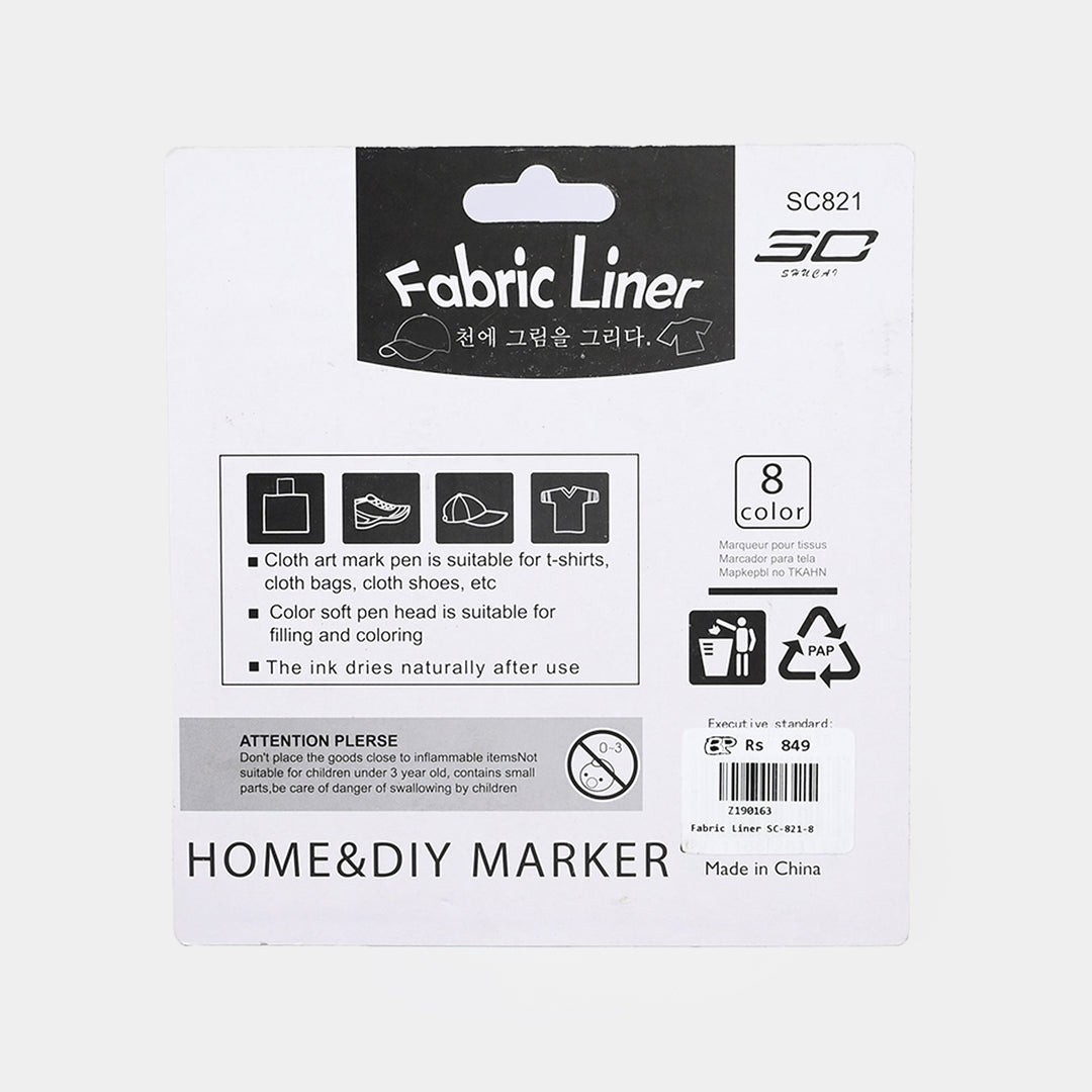 Fabric Liner Marker Set