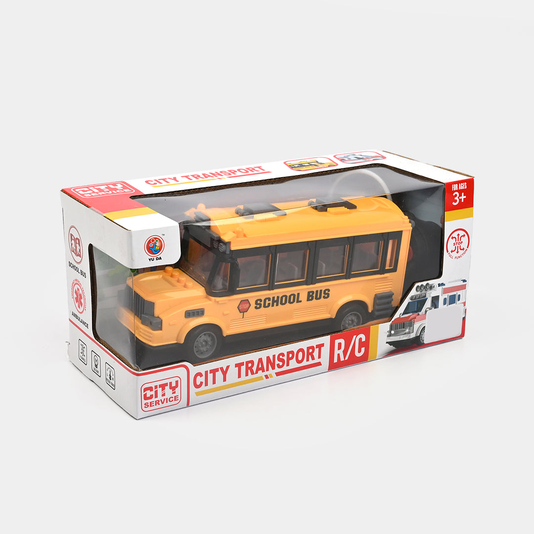 Remote Control School Bus Toy for Kids
