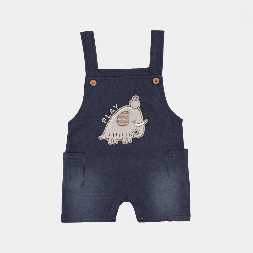 Infant Boys Jersey/Terry 2Pc Suit 287-012 E-C-NAVY