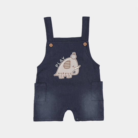 Infant Boys Jersey/Terry 2Pc Suit 287-012 E-C-NAVY