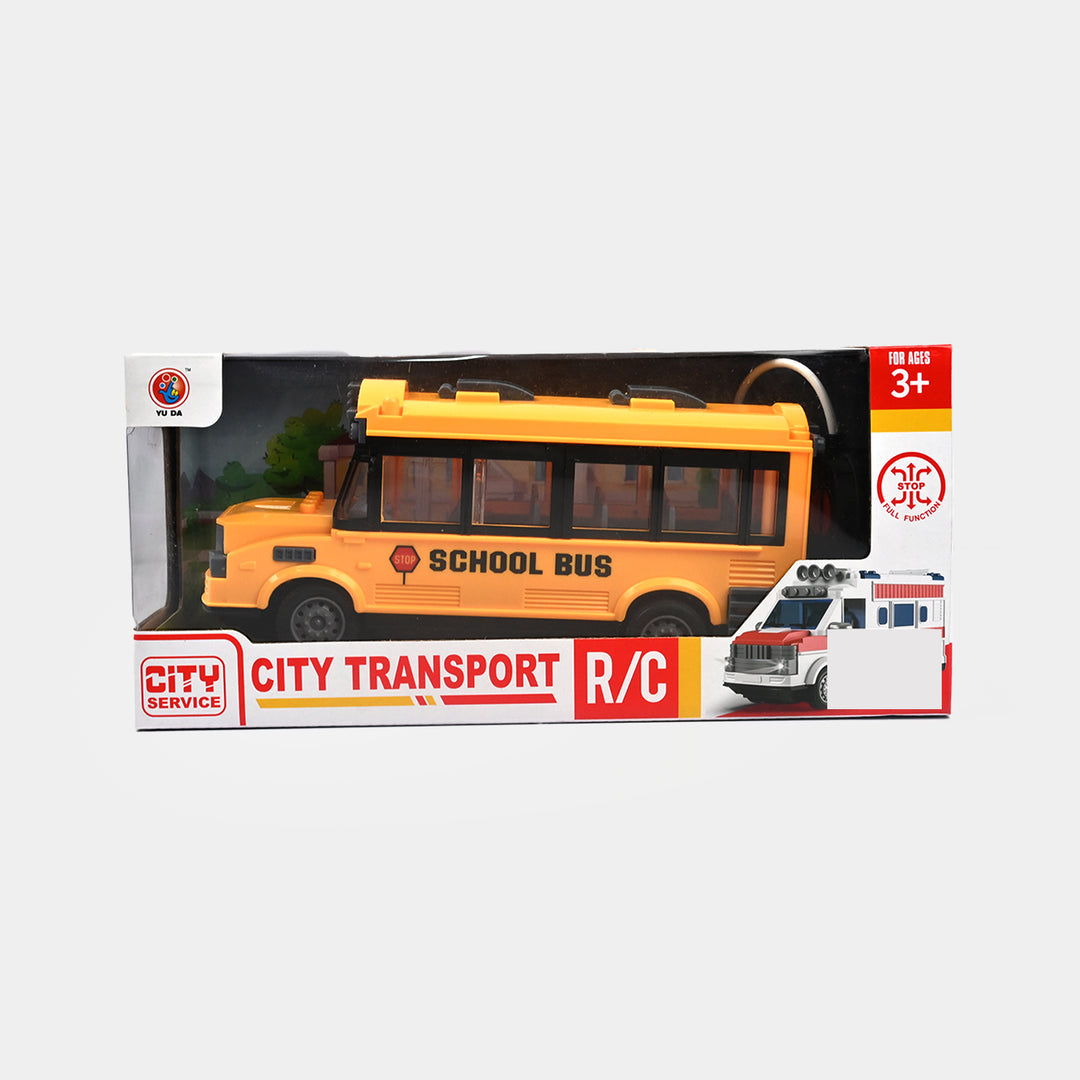 Remote Control School Bus Toy for Kids