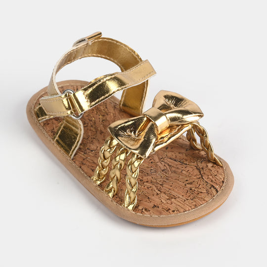 Infant Girls Shoes C-630-Golden