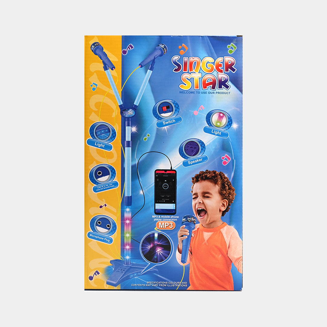 Microphone With Stand For Kids