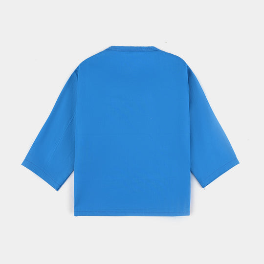 Infants Vest royal blue