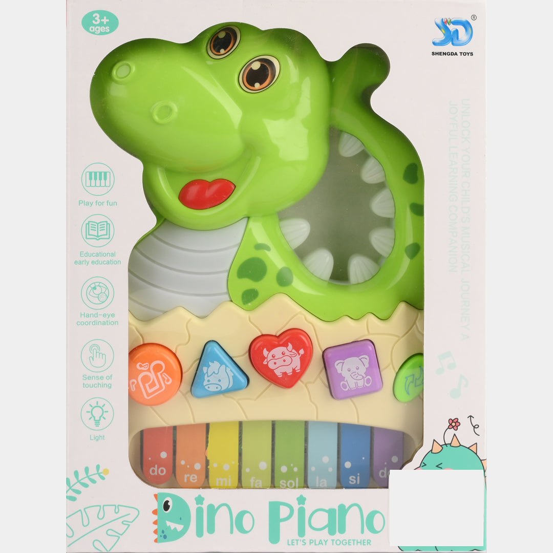 13 Key Dinosaur Musicical Piano