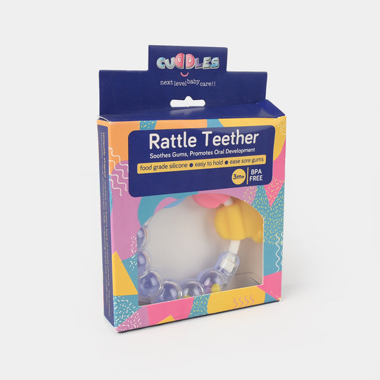 Multi Patern Rattle & Silicon Teether