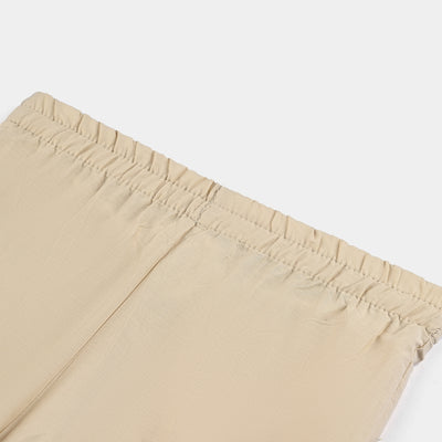 Girls Trouser Basic - BEIGE