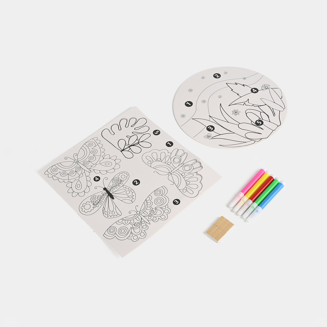 Coloring Card Set