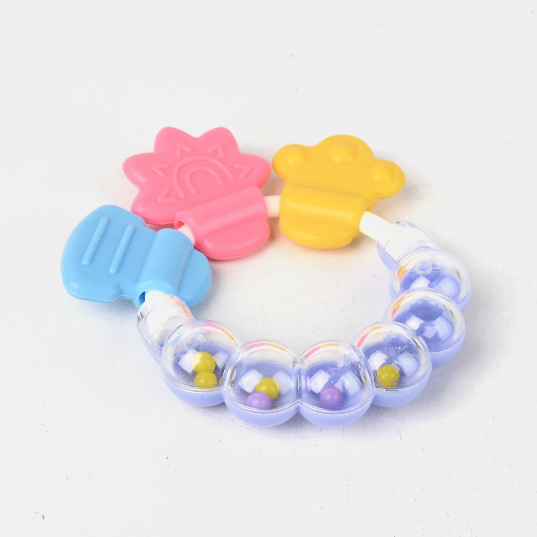 Multi Patern Rattle & Silicon Teether