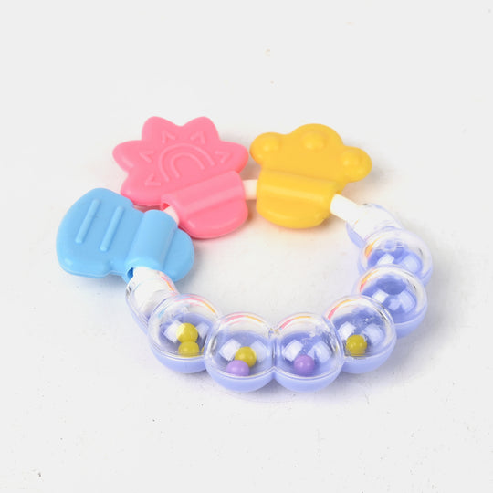 Multi Patern Rattle & Silicon Teether