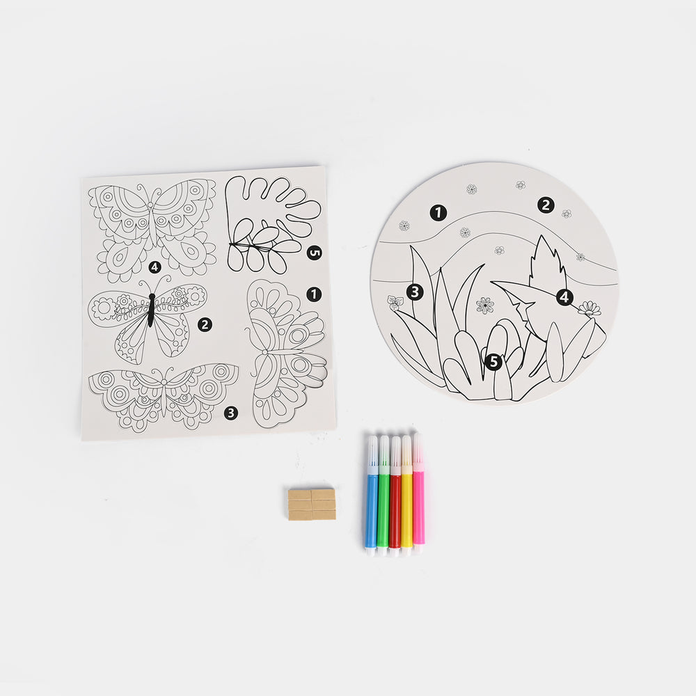 Coloring Card Set